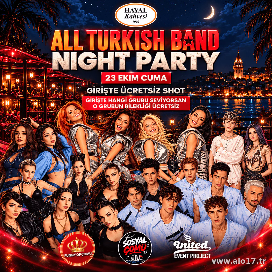 All Turkish Band Night Party / Hayal Kahvesi Çanakkale