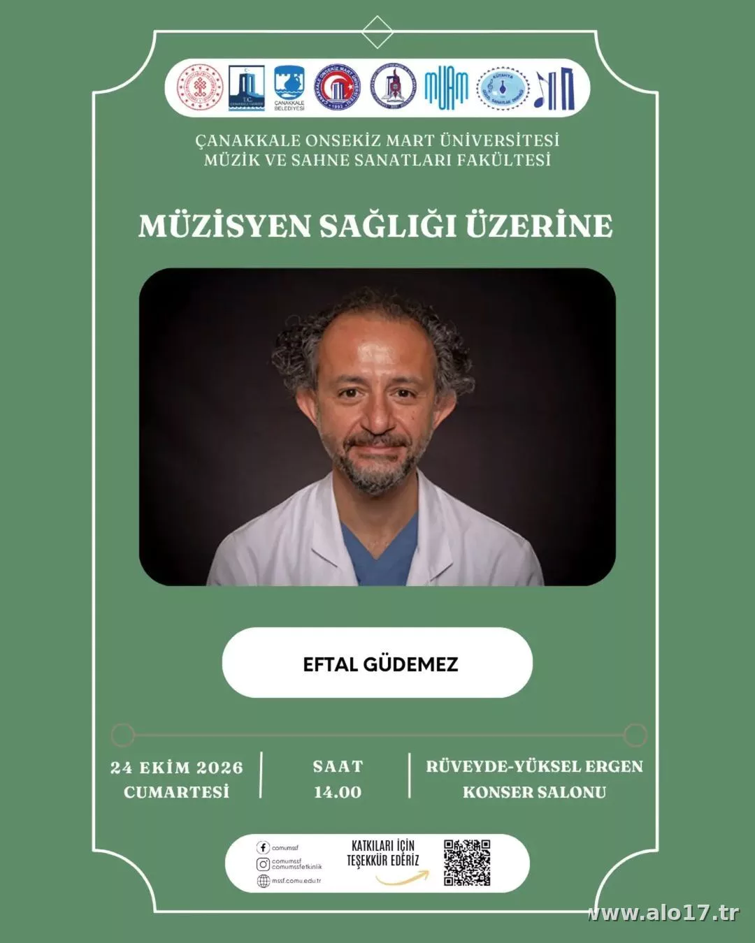 Müzisyen Sağlığı Üzerine — Eftal Güdemez