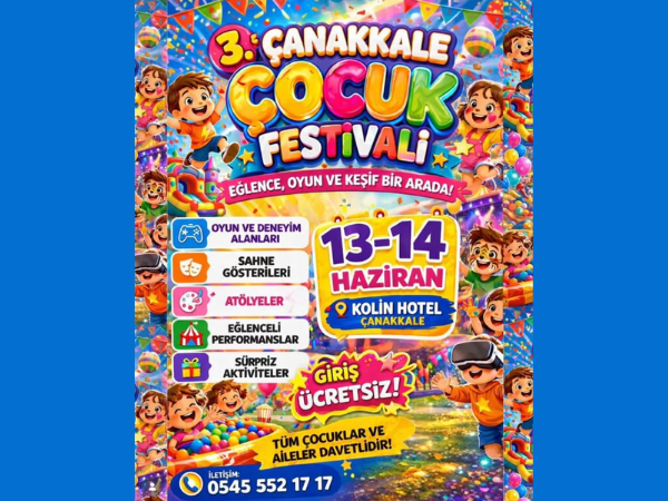 3. Çanakkale Çocuk Festivali